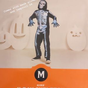 Boys skeleton costume